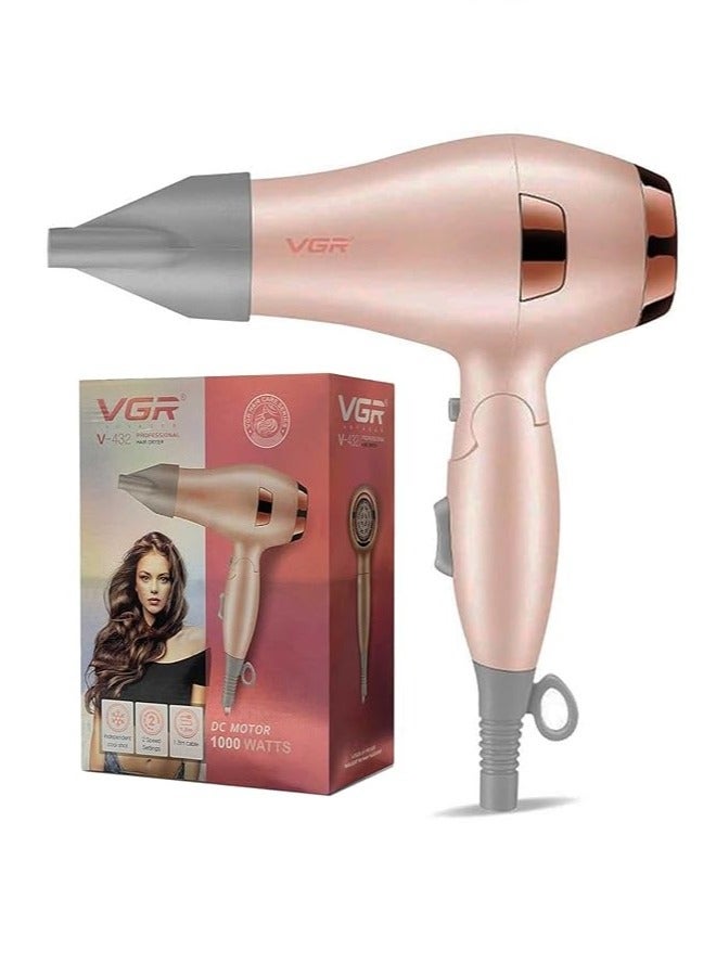 VGR VGR V-432 Professional Hair Dryer 1000W Multicolour 
