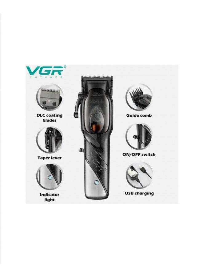 VGR VGR V-002 Professional Hair Trimmer Multicolour - Image 2