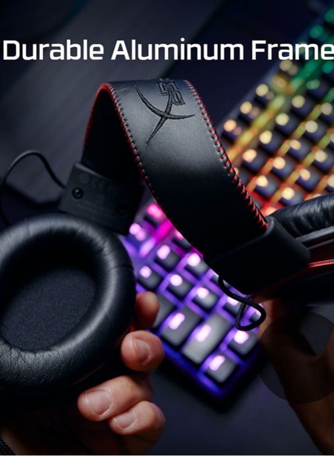HYPERX - Cloud II Wired Over-Ear Gaming Headphones For PS4/PS5/XOne/XSeries/NSwitch/PC - Image 1