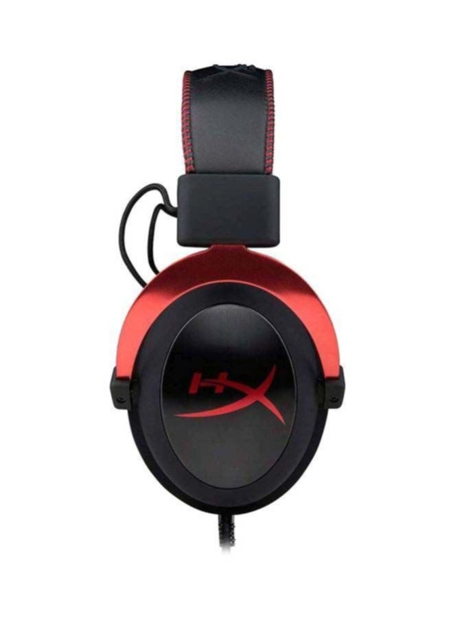 HYPERX - Cloud II Wired Over-Ear Gaming Headphones For PS4/PS5/XOne/XSeries/NSwitch/PC - Image 1