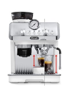 La Specialista Arte Bean To Cup Fully Automatic Coffee Machine With Built In Grinder, Americano, Cappuccino, Latte, Macchiato & Espresso Maker For Home & Office 1.5 L 1550 W ‎EC9155.W Silver - pnsku/N70072585V/45/_/1715937374/2003523e-188a-4ca6-86cd-609a78af7aac