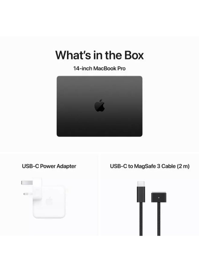 Apple - MacBook Pro With 14.2-Inch 6k Liquid Retina XDR Display, Apple M3 Max 14 Core Processor/96GB RAM/1TB SSD/MacOS/Apple 30-Core GPU/Wi-Fi 6E/BT5.3/SDXC/Webcam 1080p/FaceTime HD Space Black - Image 1