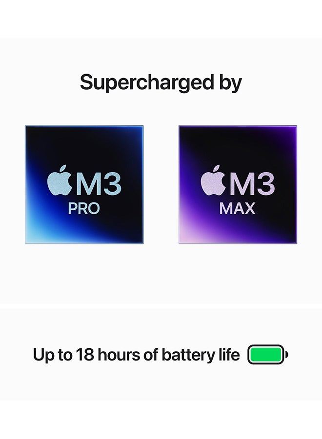 Apple - MacBook Pro With 14.2-Inch 6k Liquid Retina XDR Display, Apple M3 Max 14 Core Processor/96GB RAM/1TB SSD/MacOS/Apple 30-Core GPU/Wi-Fi 6E/BT5.3/SDXC/Webcam 1080p/FaceTime HD Space Black - Image 1