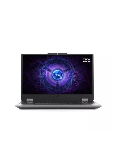 LOQ 3 15IRX9 Gaming Laptop With 15.6-Inch Display, Core i7-13650HX Processor/16GB RAM/512GB SSD/Windows 11/8GB GeForce RTX 4060/ English/Arabic Luna Grey