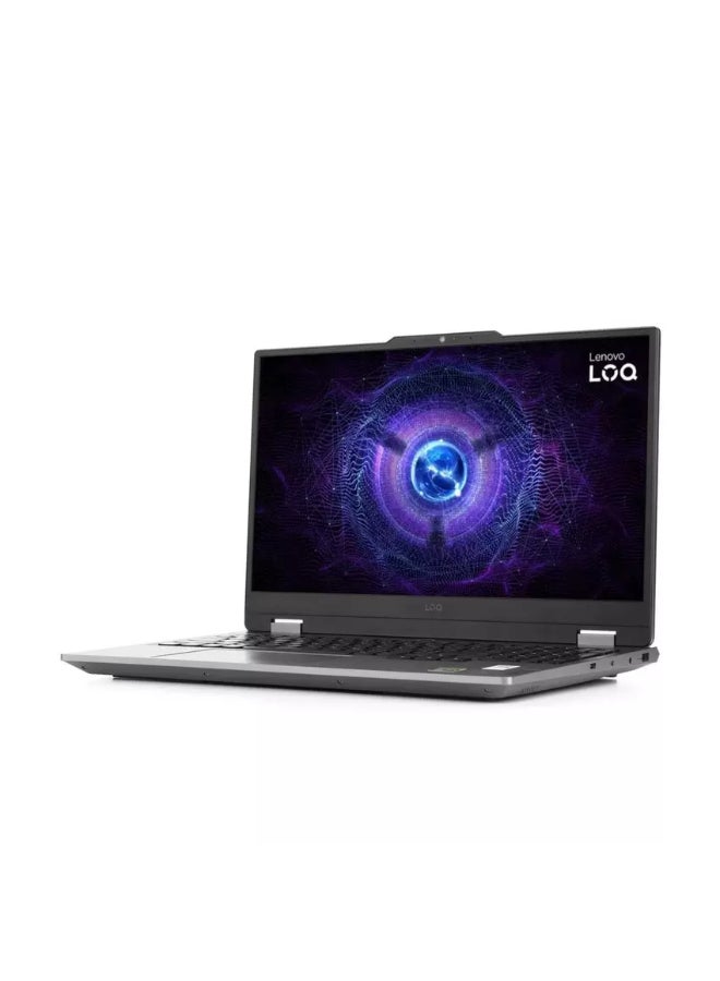 Lenovo - LOQ 3 15IRX9 Gaming Laptop With 15.6-Inch Display, Core i7-13650HX Processor/16GB RAM/512GB SSD/Windows 11/8GB GeForce RTX 4060/ English/Arabic Luna Grey - Image 1