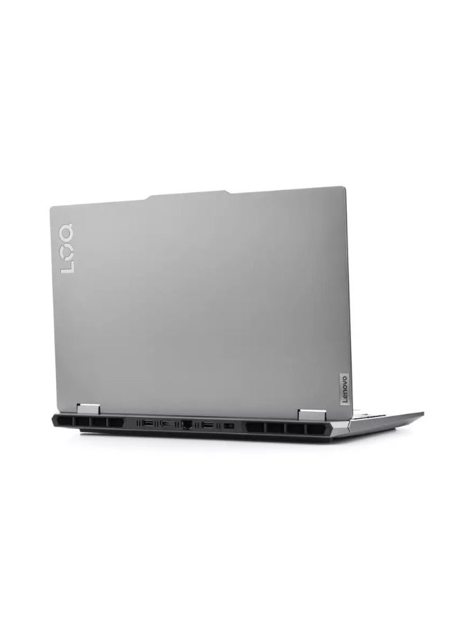 Lenovo - LOQ 3 15IRX9 Gaming Laptop With 15.6-Inch Display, Core i7-13650HX Processor/16GB RAM/512GB SSD/Windows 11/8GB GeForce RTX 4060/ English/Arabic Luna Grey - Image 1