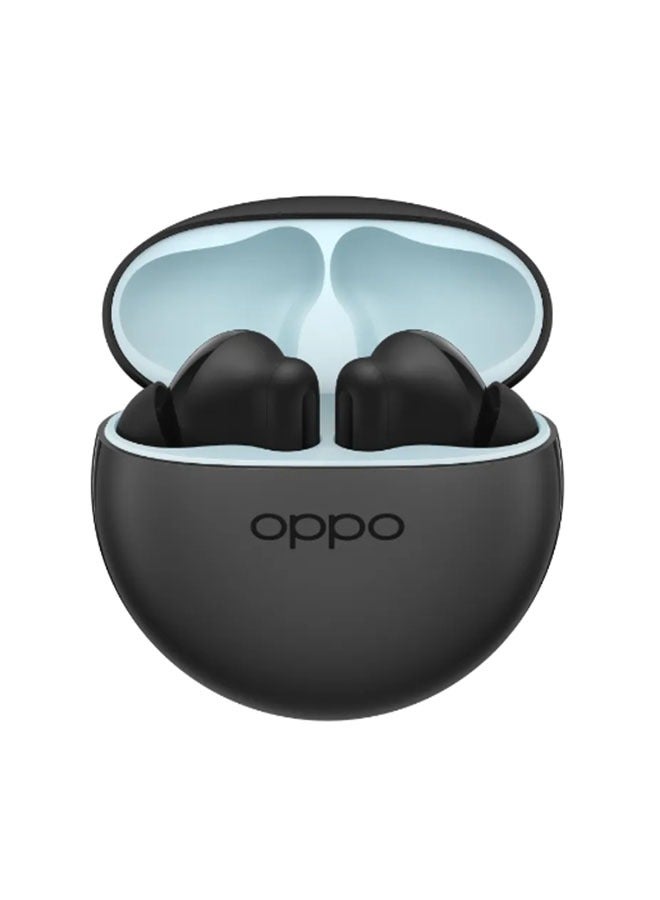 OPPO - Enco Air 2i (Enco Buds2) TWS Black Bluetooth 5.2 AI Noise Cancelling Wireless Headphone 28 Hours Battery Life Black - Image 1
