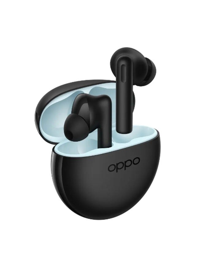 OPPO - Enco Air 2i (Enco Buds2) TWS Black Bluetooth 5.2 AI Noise Cancelling Wireless Headphone 28 Hours Battery Life Black - Image 1