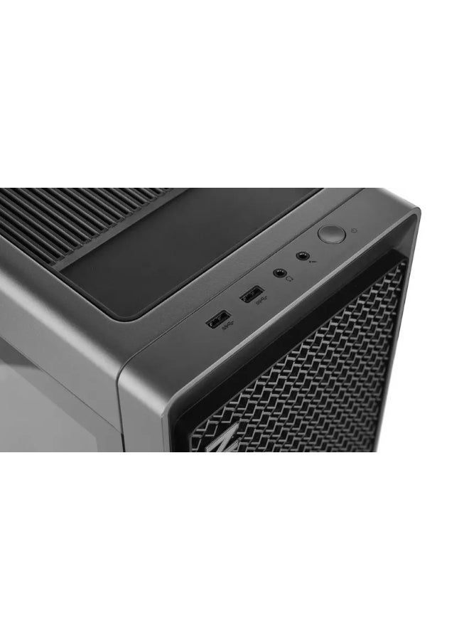 Lenovo - Legion T5 26IRB8 Gaming PC With Core i7-14700KF Processor/16GB RAM/1TB SSD/Windows 11/8GB GeForce RTX 4060/ Grey - Image 1