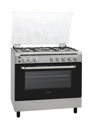 Freestanding  Gas cooker FG9E5086NX Steel - pnsku/N70072782V/45/_/1716105202/4d422cf0-fadb-4241-8007-08b8b70160a9