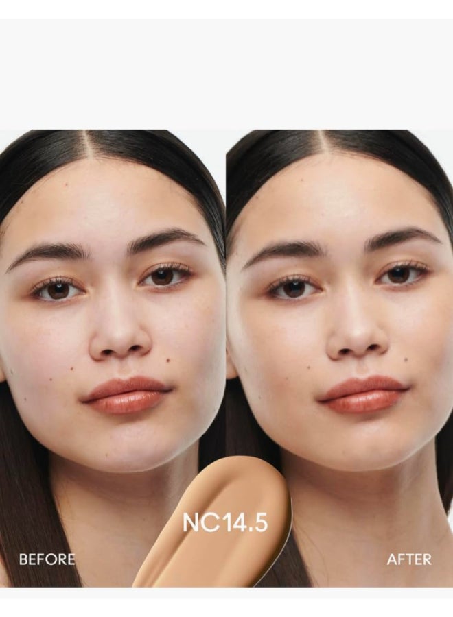 MAC studio radiance high coverage serum foundation nc14 5 Beige  - Image 3