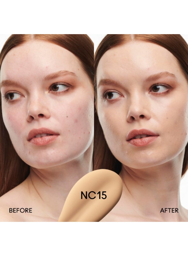 MAC studio radiance high coverage serum foundation nc15 Beige  - Image 3