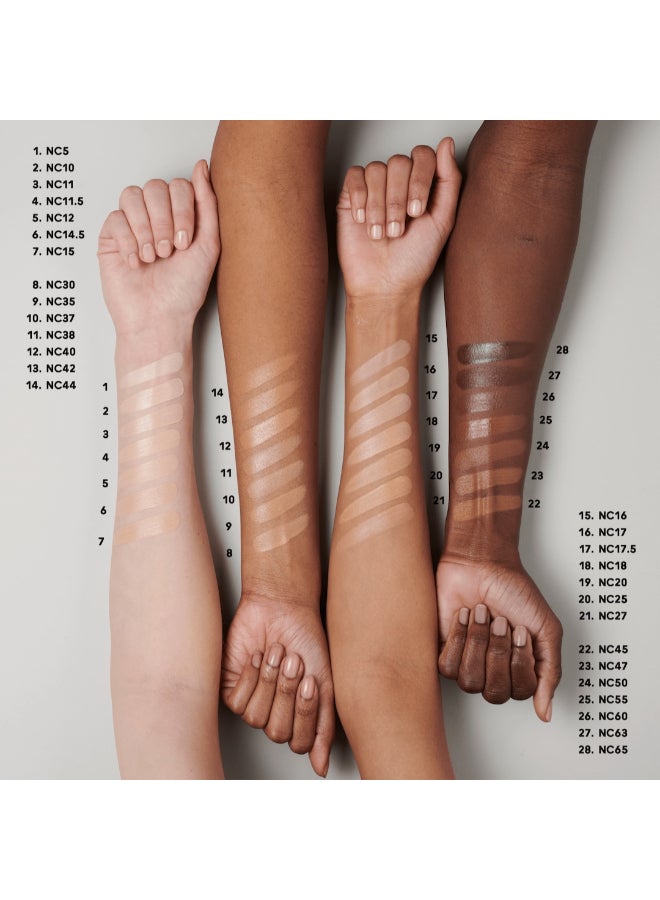 MAC studio radiance high coverage serum foundation nc35 Beige - Image 4