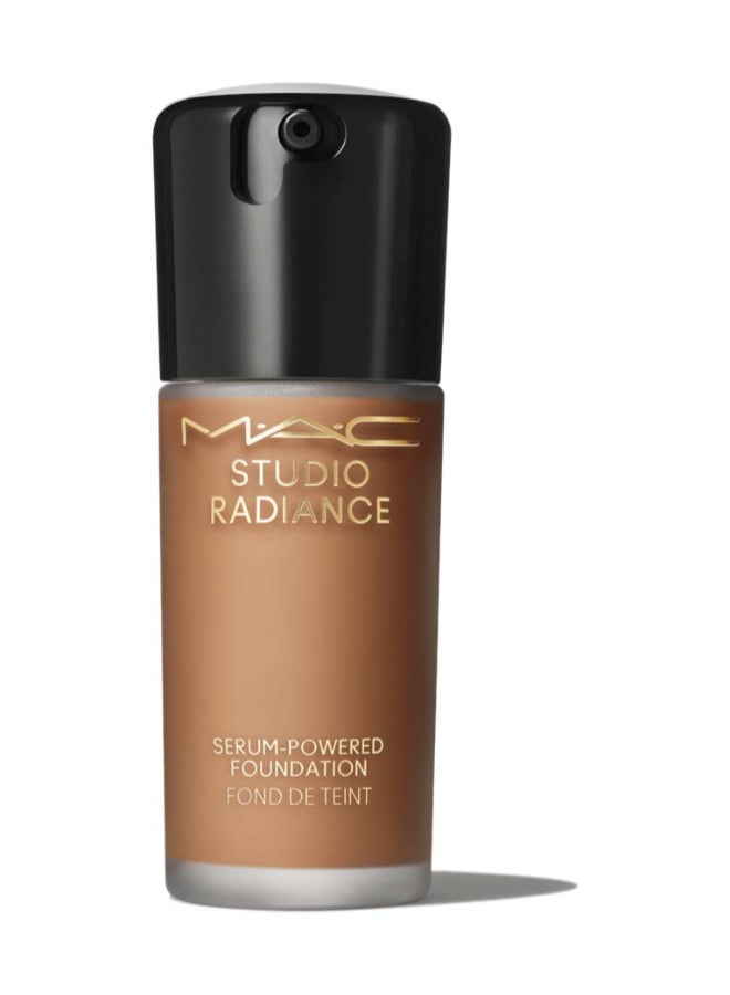 MAC studio radiance high coverage serum foundation nc55 Beige  - Image 1
