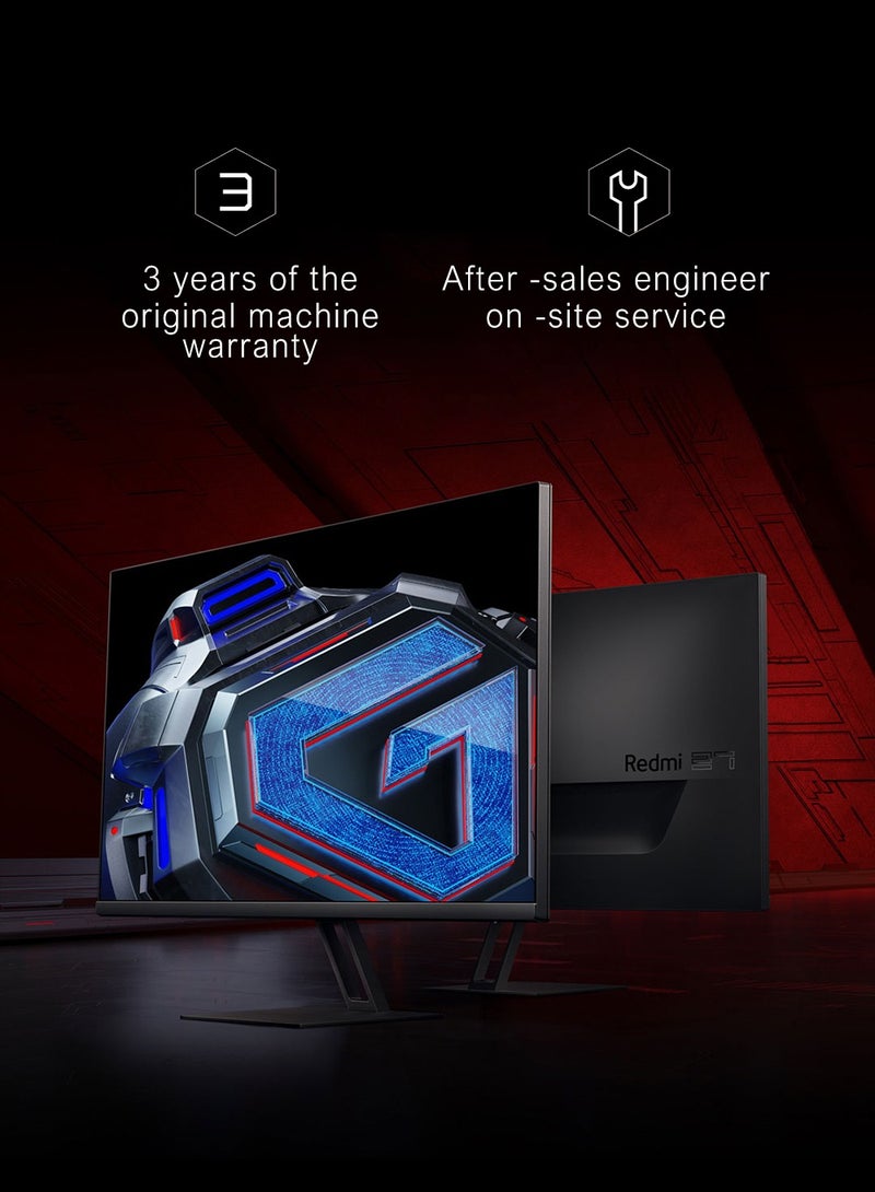 Xiaomi - G27Q Redmi Series LED-Monitor Gaming 27" 2k Ultra-Clear Picture 180Hz High Refresh Rate 1ms Response Fast IPS black - Image 1