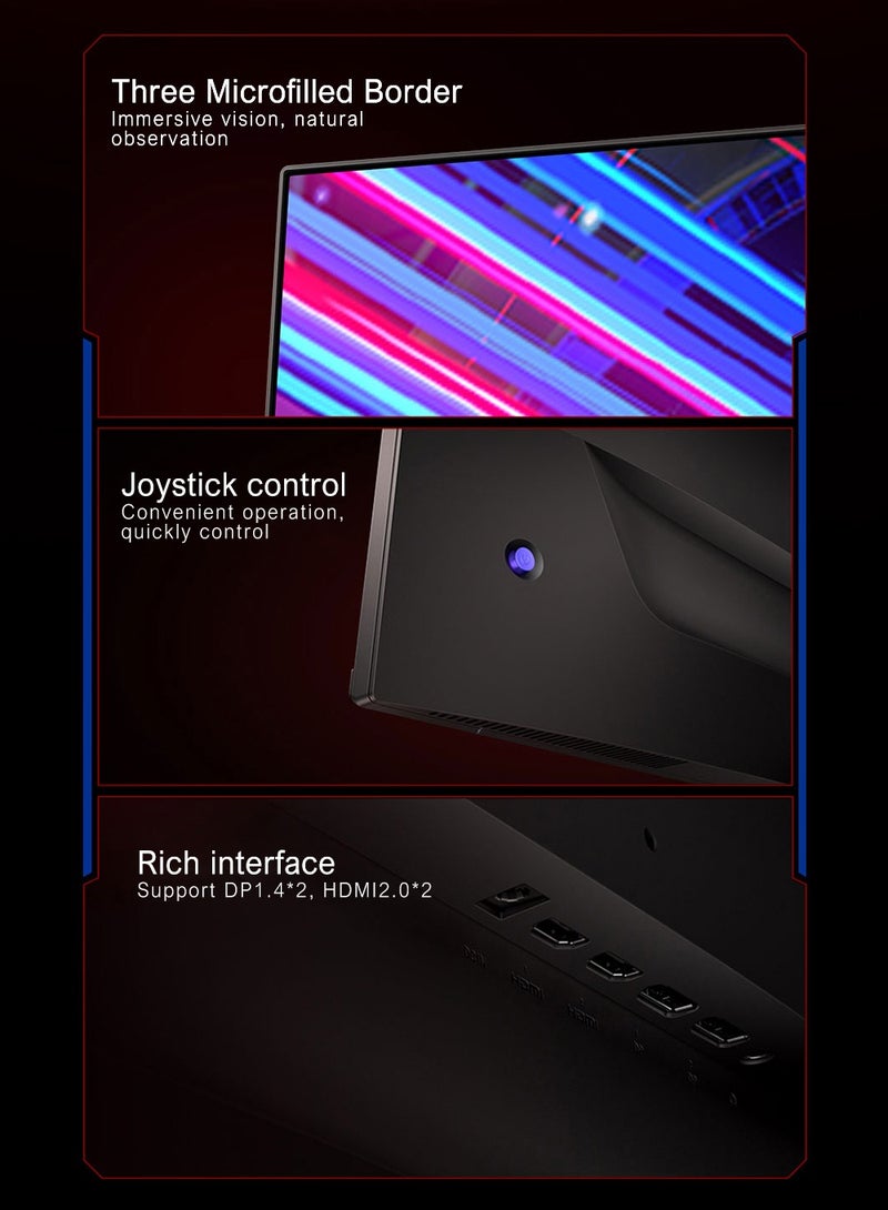Xiaomi - G27Q Redmi Series LED-Monitor Gaming 27" 2k Ultra-Clear Picture 180Hz High Refresh Rate 1ms Response Fast IPS black - Image 1