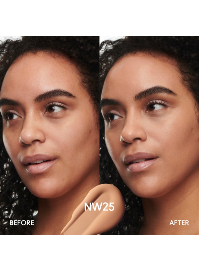 ماك studio radiance high coverage serum foundation nw25 Beige  - Image 3