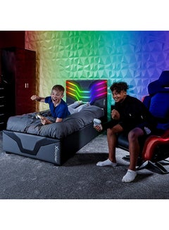 إكس روكر سرير الألعاب X Rocker Cosmos RGB LED بحجم مرتبة فردية 90 × 190 سم  - Image 5