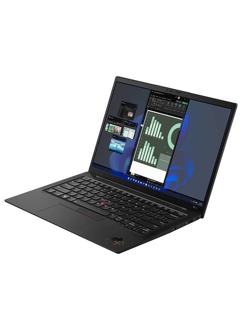 Lenovo X1 Carbon Gen 10 Business (Upgraded Version) Laptop With 14-Inch FHD Display, Core i7-1255U Processor/16GB RAM/1TB SSD/Intel Iris Xe Graphics/Windows 10 Pro English Black  - Image 3
