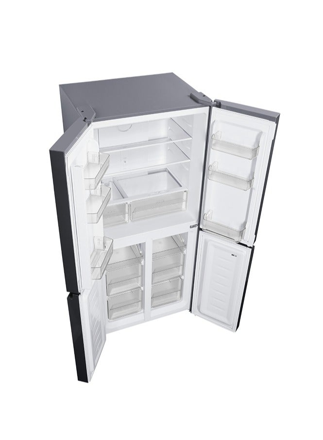 gvc pro Side By Side Refrigerator 4 Doors 350 kW GVRF-999 Black/Silver - Image 5