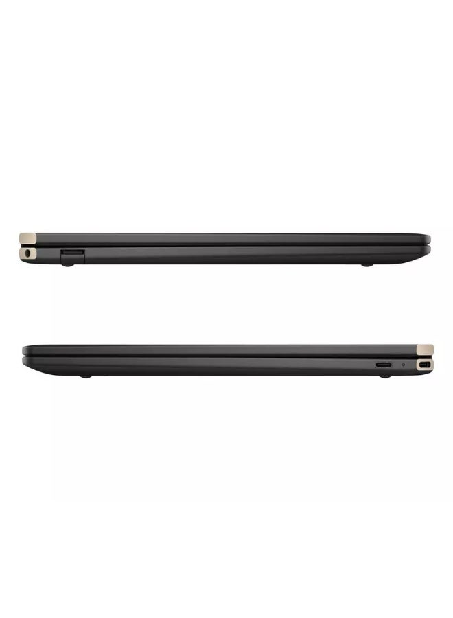 HP - Spectre x360 14-eu0001nx 2-in-1 Convertible Laptop With 14 inch Touch 2.8K (2880x1800) OLED Display, Intel Ultra 7-155H Processor/32GB RAM/2TB SSD/Windows 11/Intel Arc Grahpics English/Arabic Nightfall Black Aluminum - Image 1