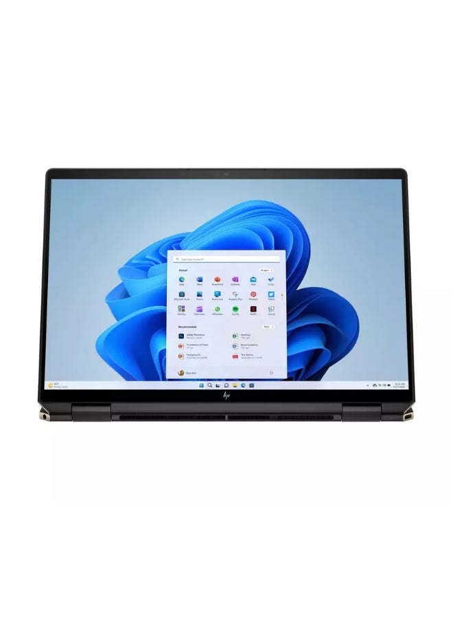 HP - Spectre x360 14-eu0001nx 2-in-1 Convertible Laptop With 14 inch Touch 2.8K (2880x1800) OLED Display, Intel Ultra 7-155H Processor/32GB RAM/2TB SSD/Windows 11/Intel Arc Grahpics English/Arabic Nightfall Black Aluminum - Image 1