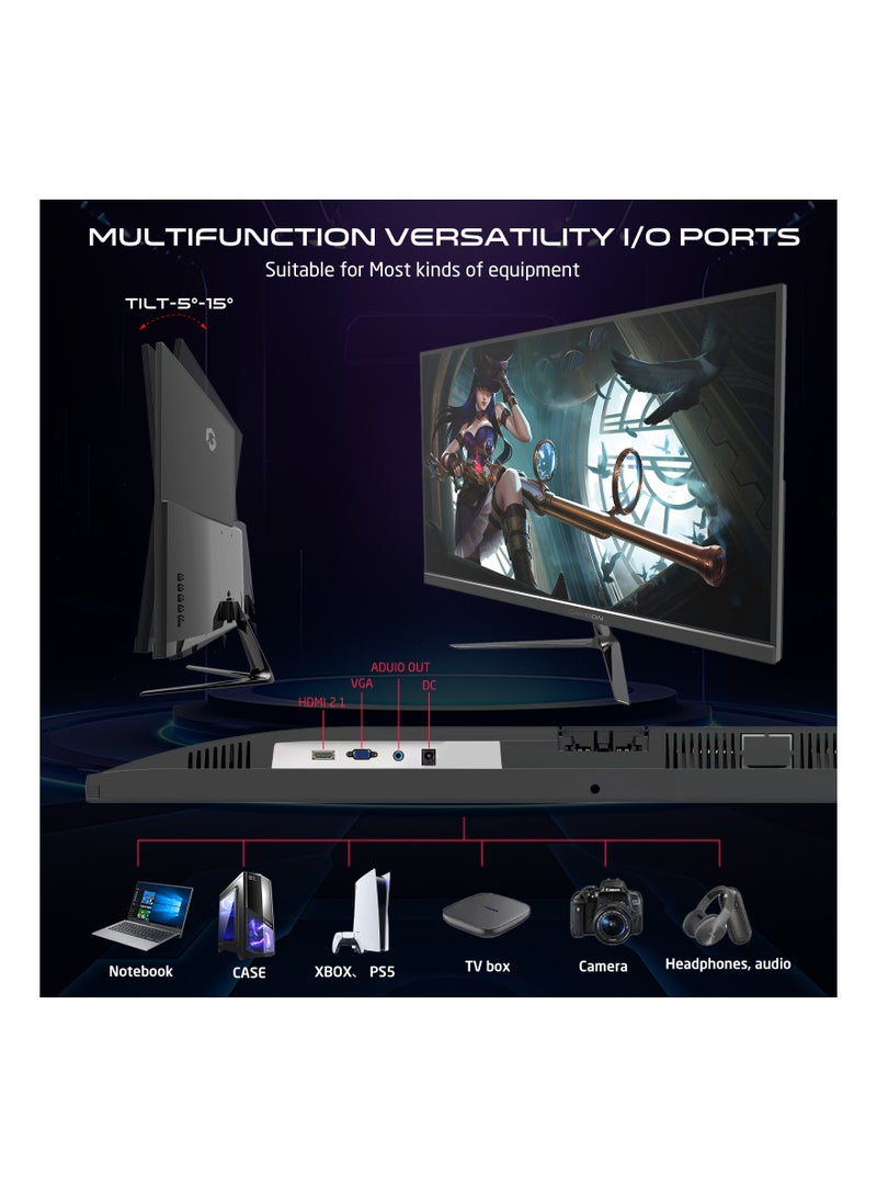 GameOn 22 inch FHD 100hz IPS Gaming Monitor, MPRT 0.5ms, HDMI 2.1,  Support PS5 GOES22FHD100IPS BLACK  - Image 4