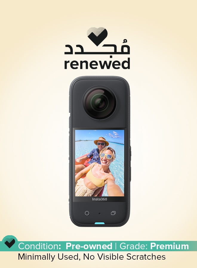 Insta360 Renewed - X3 Waterproof 360 Action Camera - Image 1