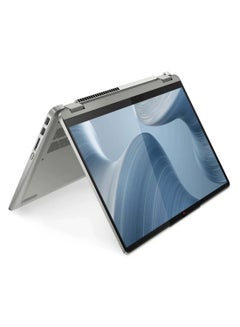 Lenovo Flex 2 in 1 Laptop With 16-inch WUXGA Touch Display, Core i7-1255U Processor/8GB RAM/512GB SSD/Intel Iris Xe Graphics/Windows 11 English Cloud Grey  - Image 1