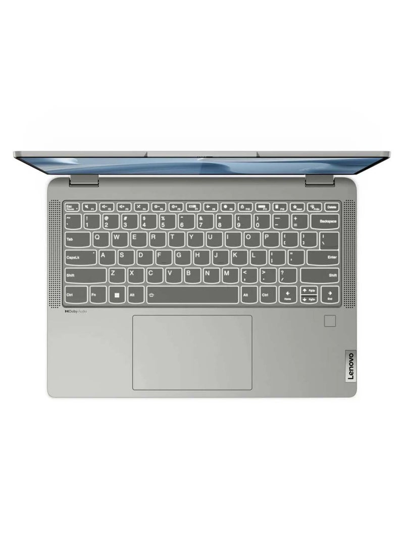 Lenovo - Flex 2 in 1 Laptop With 16-inch WUXGA Touch Display, Core i7-1255U Processor/8GB RAM/512GB SSD/Intel Iris Xe Graphics/Windows 11 English Cloud Grey - Image 1
