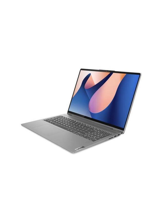 Lenovo - Flex 5 2 in 1 Laptop 16-Inch Display, Core i7-1355U Processor/16GB RAM/2TB SSD/Intel Iris Xe Graphics/Windows 11 With FREE Sports Action Camera English Grey - Image 1