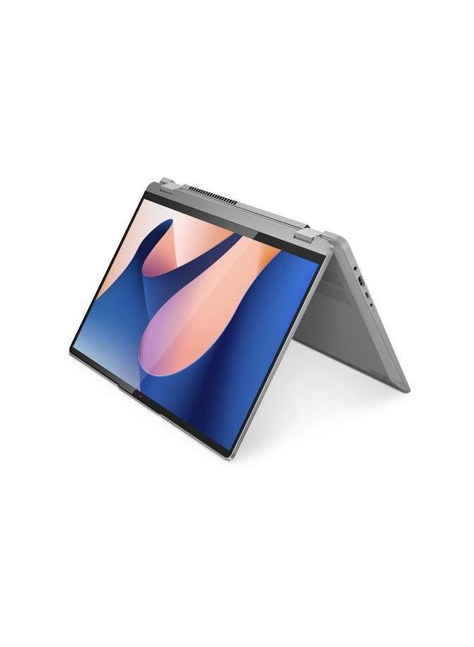Lenovo - Flex 5 2 in 1 Laptop 16-Inch Display, Core i7-1355U Processor/16GB RAM/2TB SSD/Intel Iris Xe Graphics/Windows 11 With FREE Sports Action Camera English Grey - Image 1