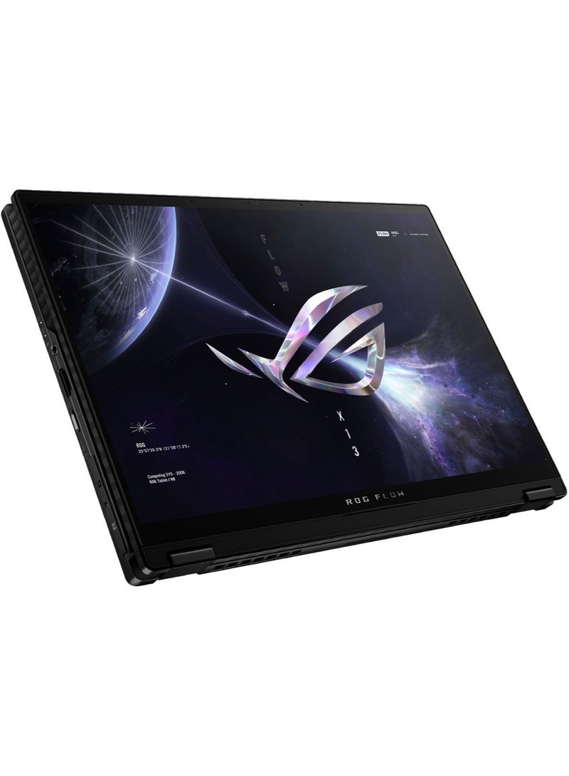ASUS - Rog Flow X13 2 in 1 Gaming Laptop With 13.4-Inch Display, AMD Ryzen 9 7940HS Processor/16GB RAM/512GB SSD/AMD Radeon 780M Graphics/Windows 11 With FREE Sports Action Camera English Black - Image 1