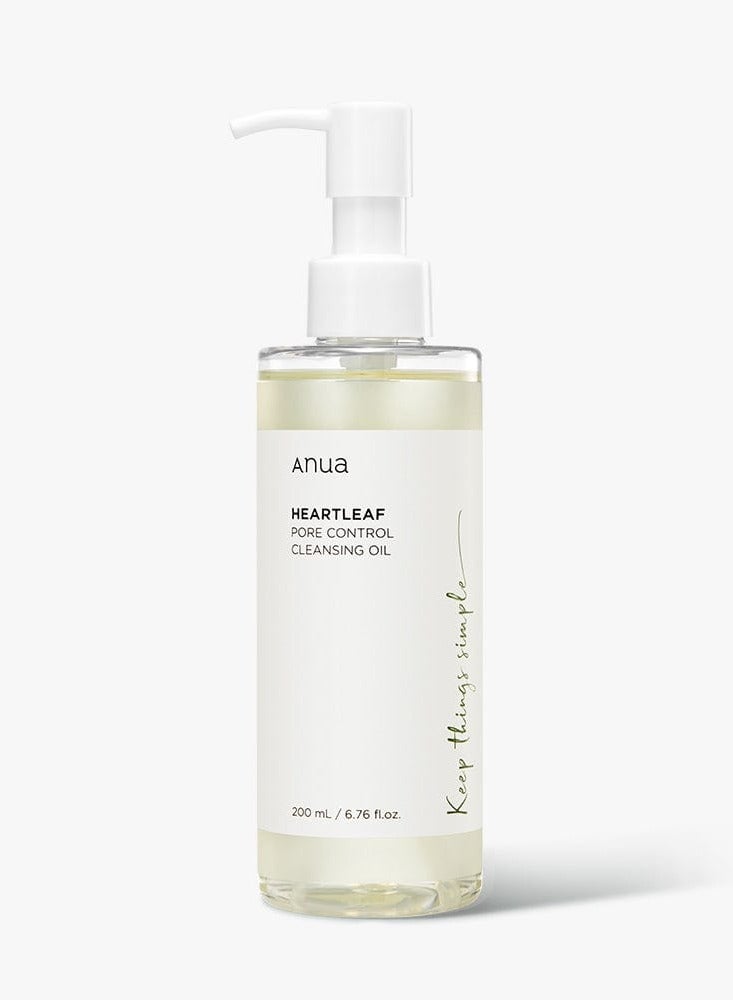 Anua - Heatleaf Pore Control Cleansing Oil 200ml - Image 1