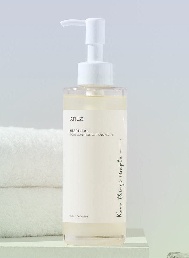 Anua - Heatleaf Pore Control Cleansing Oil 200ml - Image 1