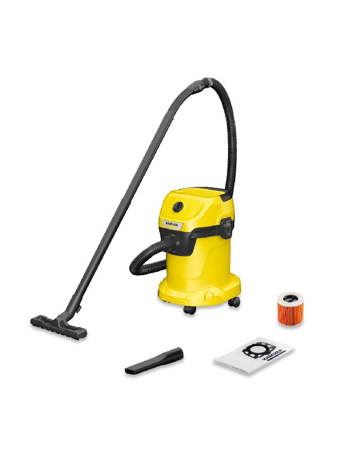 KARCHER Wet And Dry Drum Vacuum Cleaner 17 L 1000 W JE1.628-103 Yellow/Black 