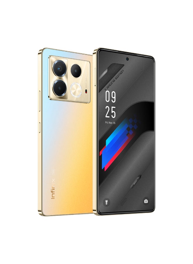 Infinix - Note 40 Dual SIM Titan Gold 8+8GB RAM 256GB 5G - Middle East Version - Image 1