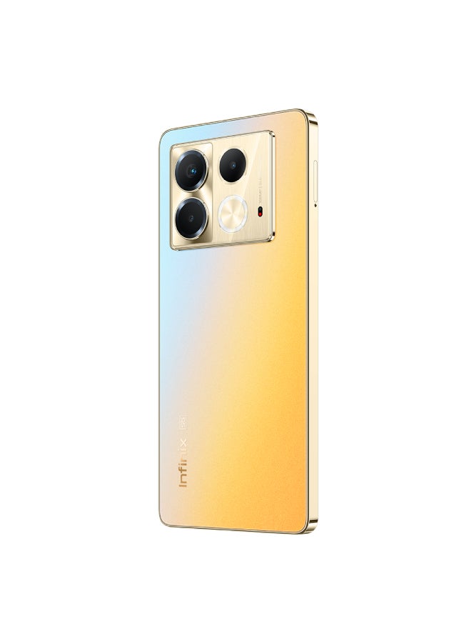 Infinix - Note 40 Dual SIM Titan Gold 8+8GB RAM 256GB 5G - Middle East Version - Image 1