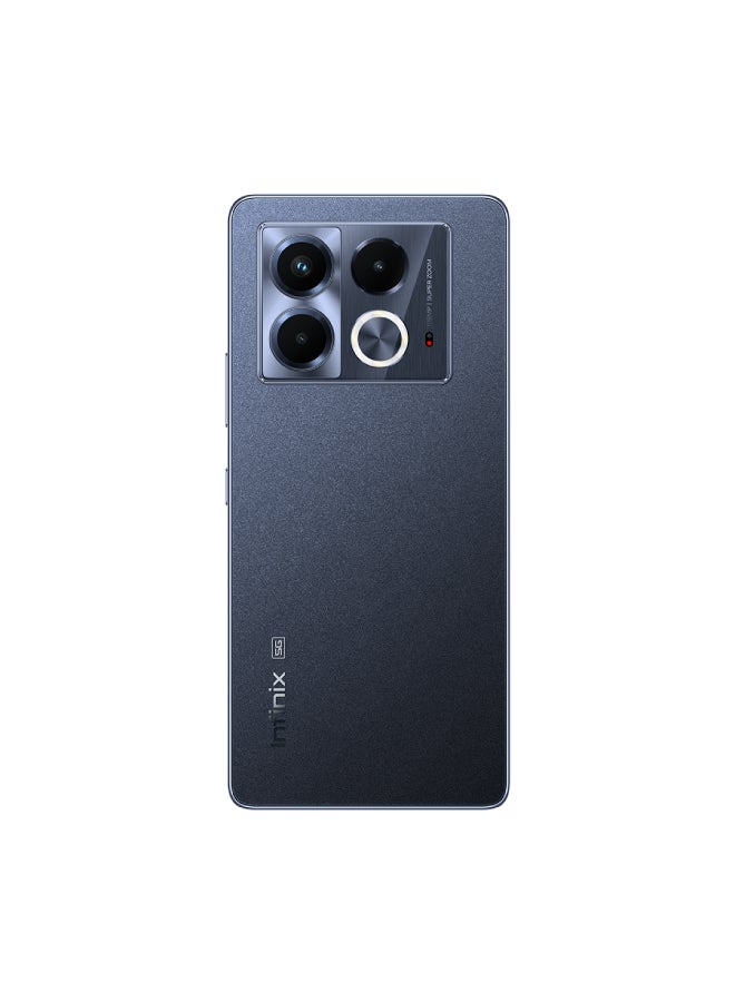 Infinix - Note 40 Dual SIM Obsidian Black 8+8GB RAM 256GB 5G - Middle East Version - Image 1