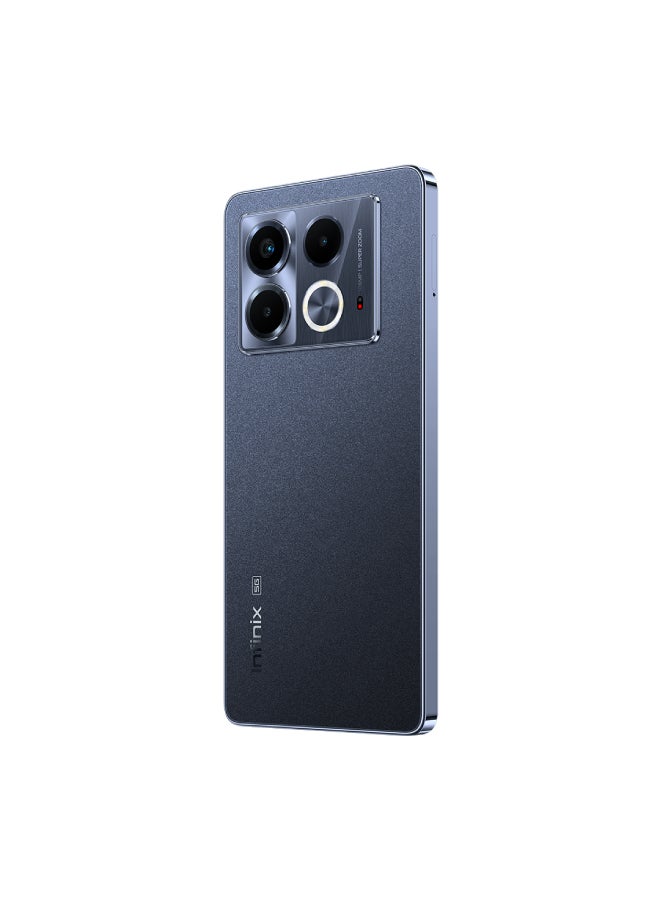 Infinix - Note 40 Dual SIM Obsidian Black 8+8GB RAM 256GB 5G - Middle East Version - Image 1