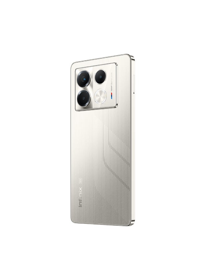 Infinix - Note 40 Dual SIM Racing Grey 8+8GB RAM 256GB 5G - Middle East Version - Image 1