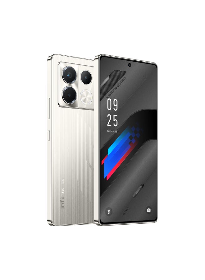 Infinix - Note 40 Dual SIM Racing Grey 8+8GB RAM 256GB 5G - Middle East Version - Image 1