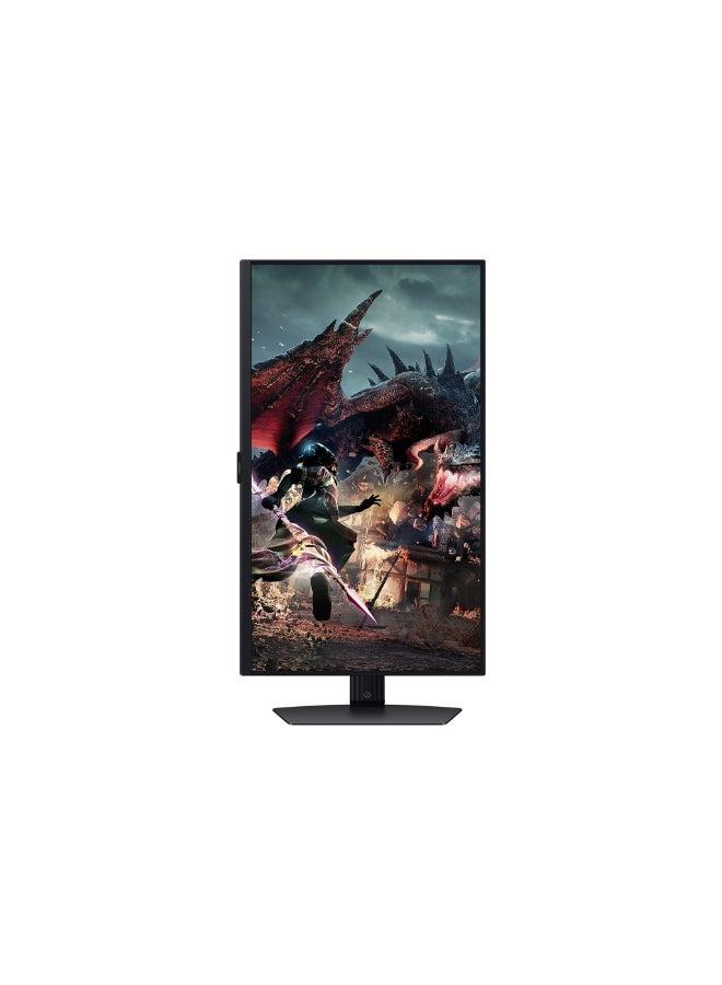 Samsung - 27" Inch Odyssey G5 DG502 Gaming Monitor, 2K QHD IPS Display, 180Hz Refresh Rate, 1ms (GtG) Response Time, AMD FreeSync Technology, 16.7m - LS27DG502EMXUE | Black - Image 1