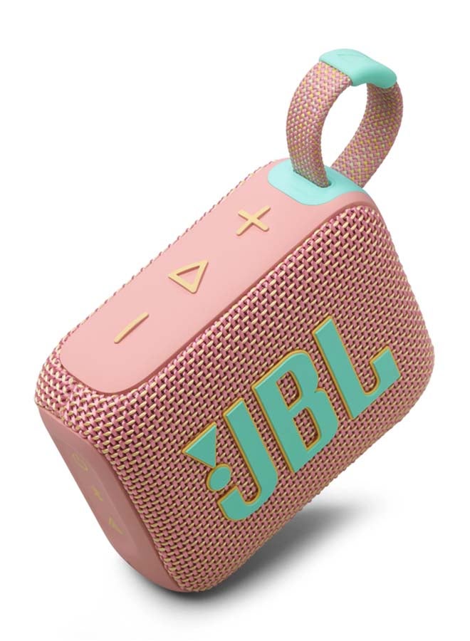 JBL Go4 -Portable Waterproof Speaker Pink - Image 3