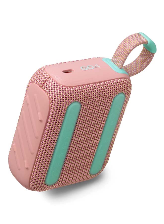 JBL Go4 -Portable Waterproof Speaker Pink - Image 4