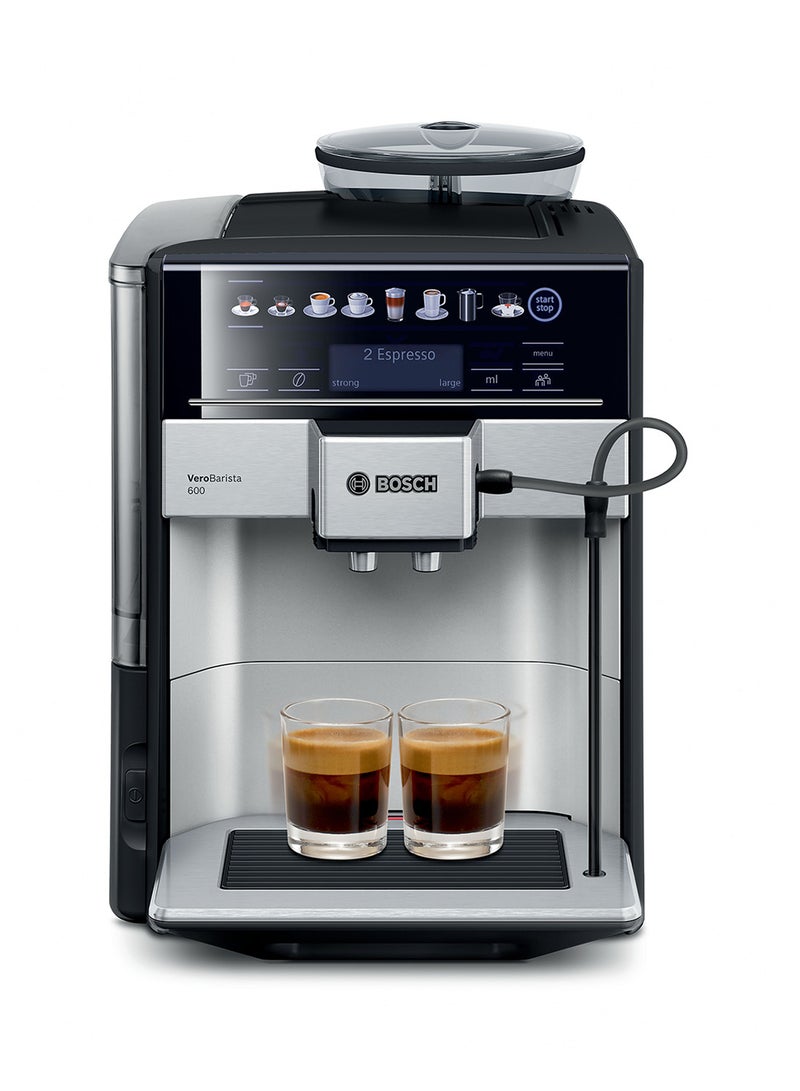 BOSCH - Fully Automatic Coffee Machine Vero Barista 600 1.7 L 1500 W TIS65621GB Silver - Image 1