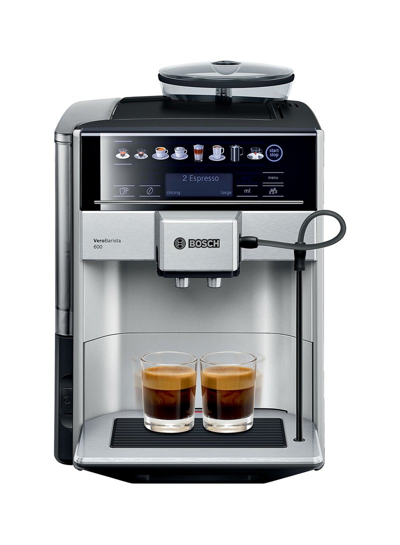 BOSCH - Fully Automatic Coffee Machine Vero Barista 600 1.7 L 1500 W TIS65621GB Silver - Image 1