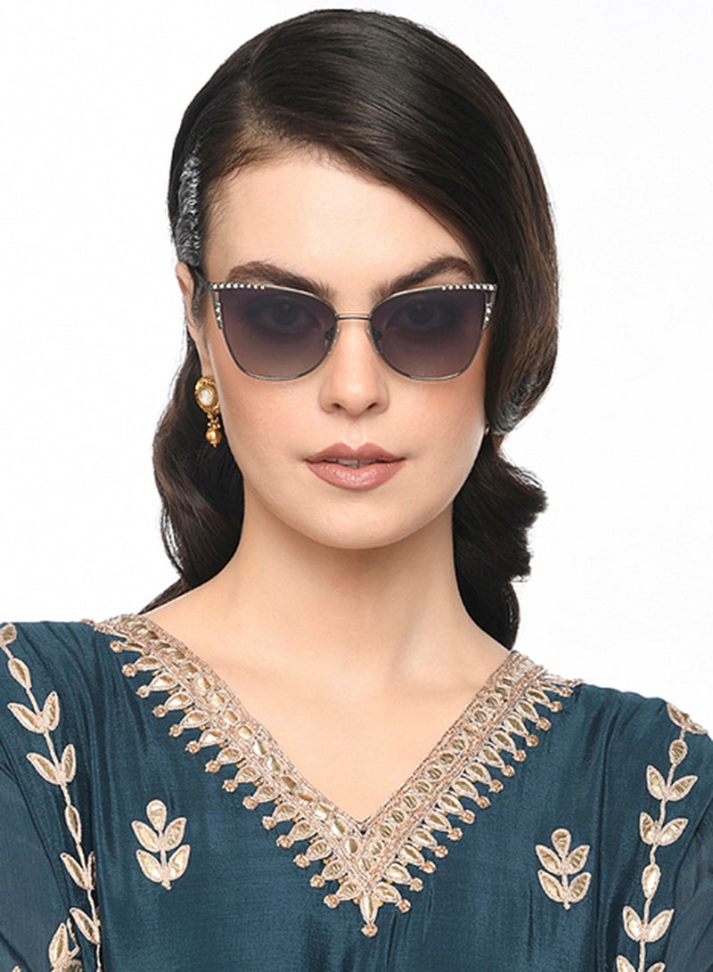 VINCENT CHASE Women's Polarized Cat Eye Sunglasses VC S16468  - Image 3