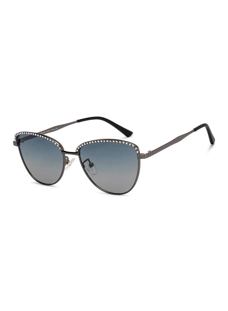 VINCENT CHASE Women's Polarized Cat Eye Sunglasses VC S16466  - Image 1