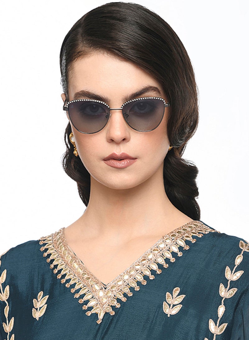 VINCENT CHASE Women's Polarized Cat Eye Sunglasses VC S16466  - Image 3